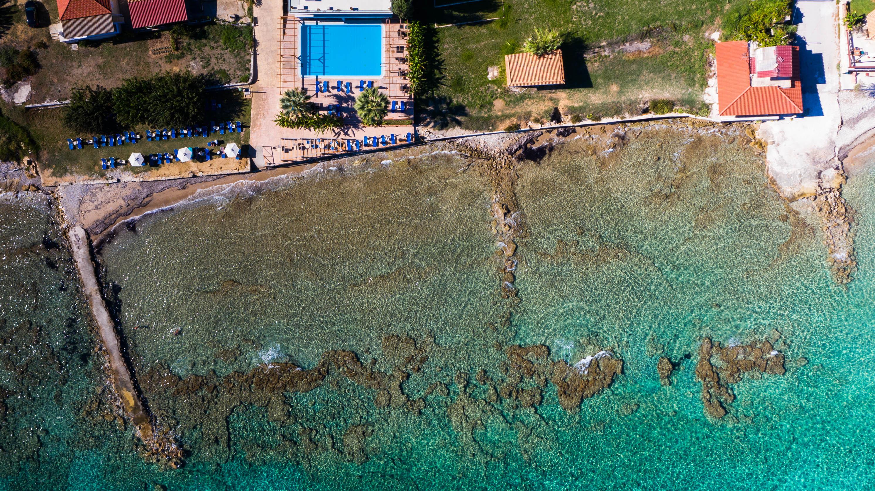 Belussi Beach Hotel & Suites Psarou  Exterior photo